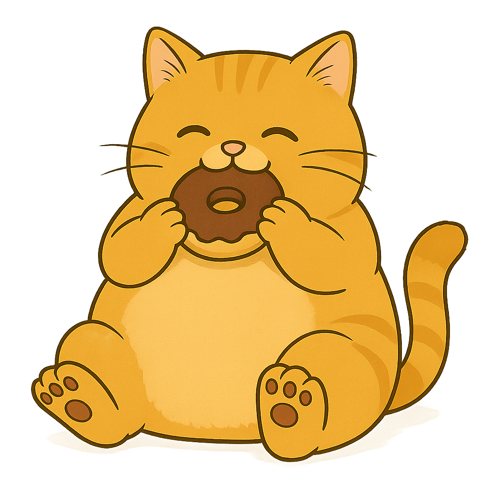 なぐさ（デブ猫）のイラスト